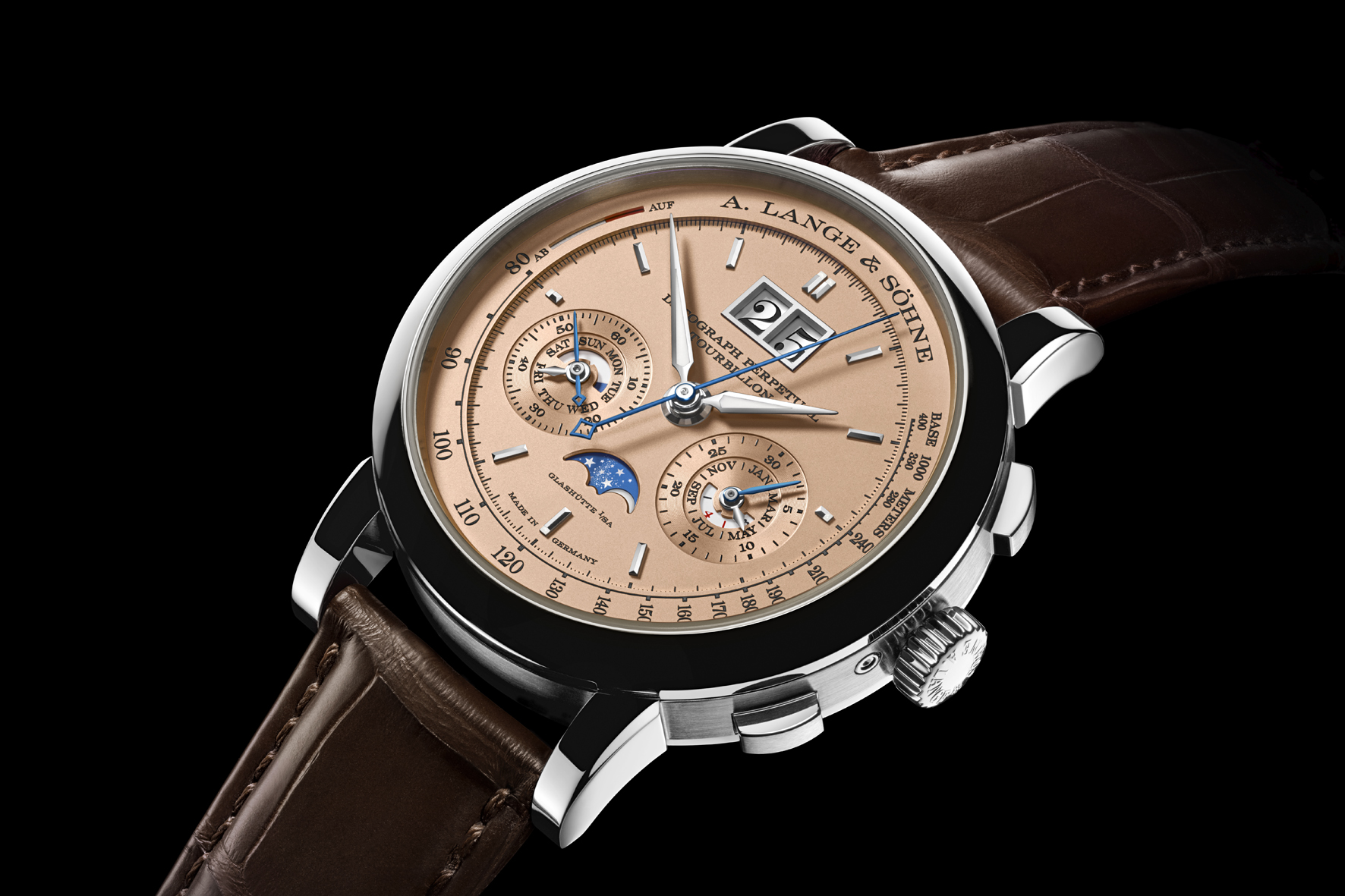Saxonia Datograph Perpetual Lange Datograph Perpetual Tourbillon