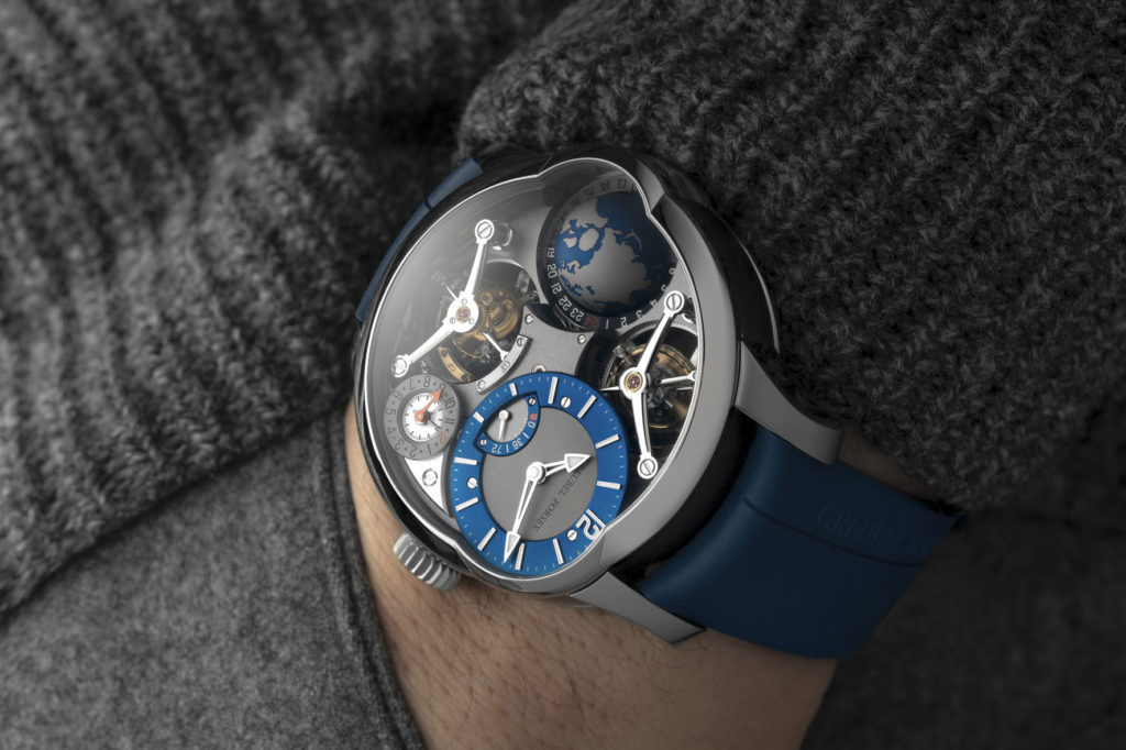 Greubel Forsey GMT Quadruple Tourbillon In Titanium