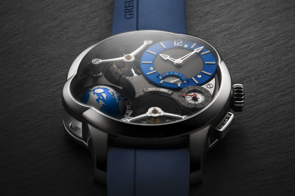 Greubel Forsey GMT Quadruple Tourbillon In Titanium