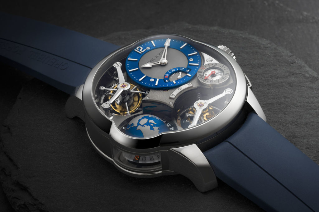 Greubel Forsey GMT Quadruple Tourbillon In Titanium