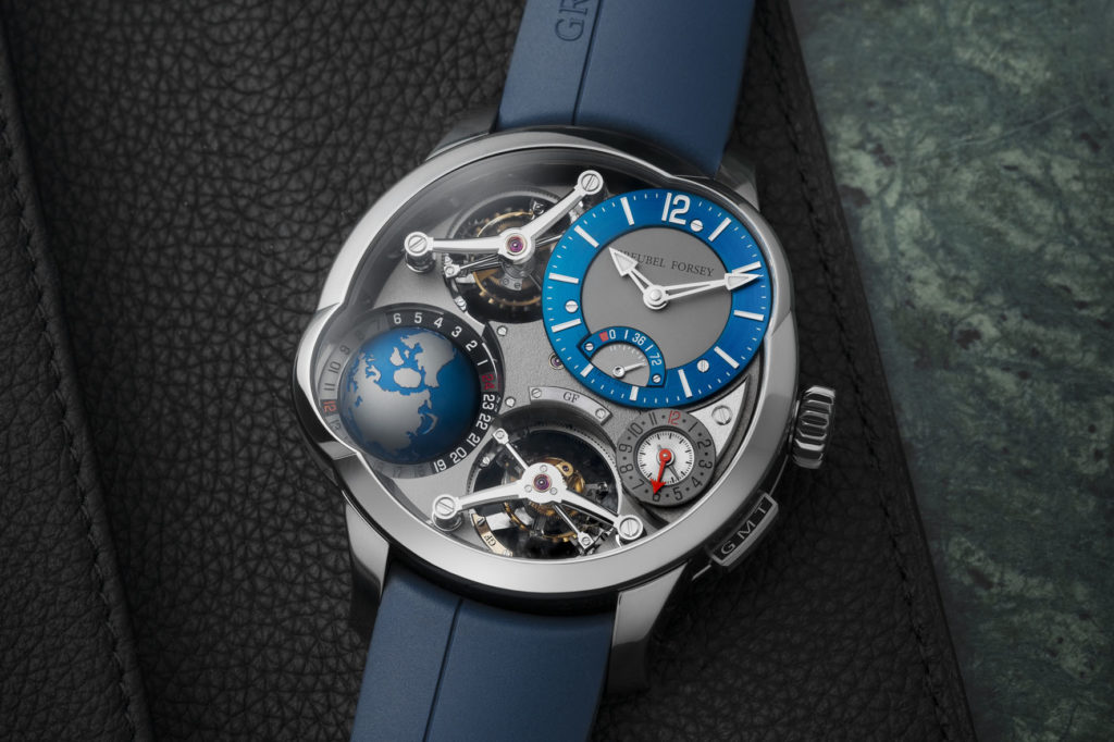 Greubel Forsey GMT Quadruple Tourbillon In Titanium