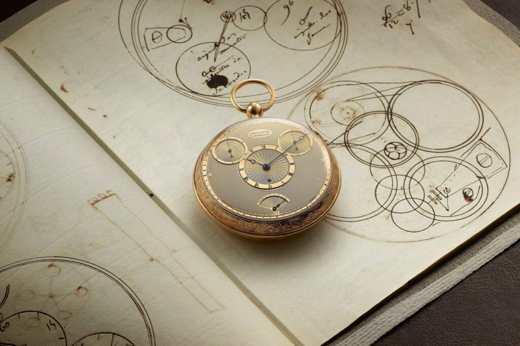 BREGUET B1176 - TOURBILLON TIMEPIECE, NATURAL ESCAPEMENT 
