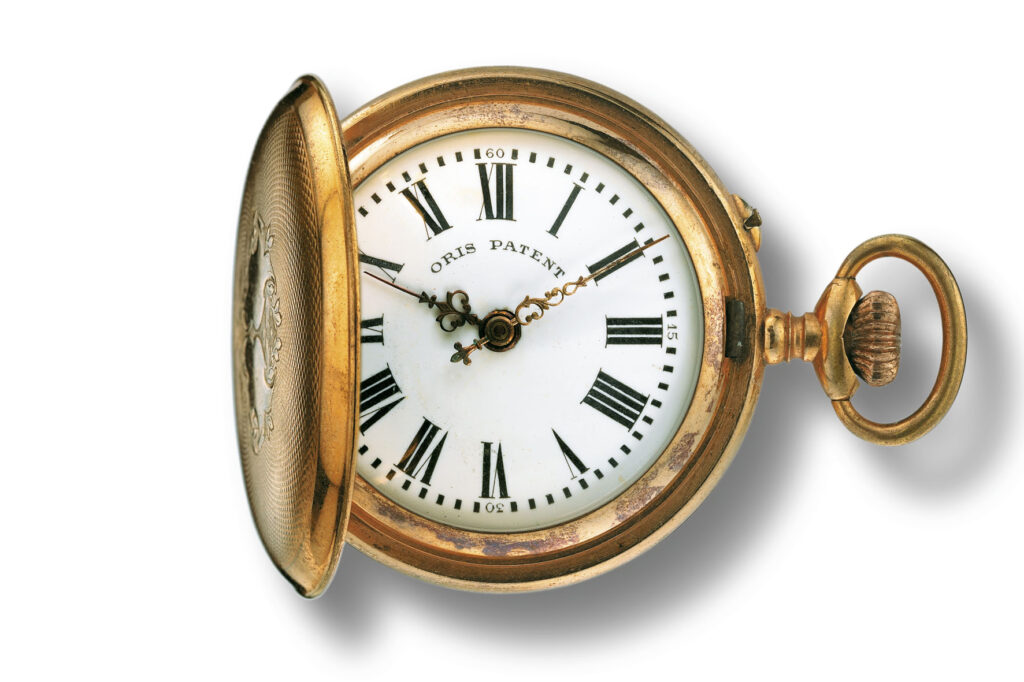 1904 First Oris pocket watch 