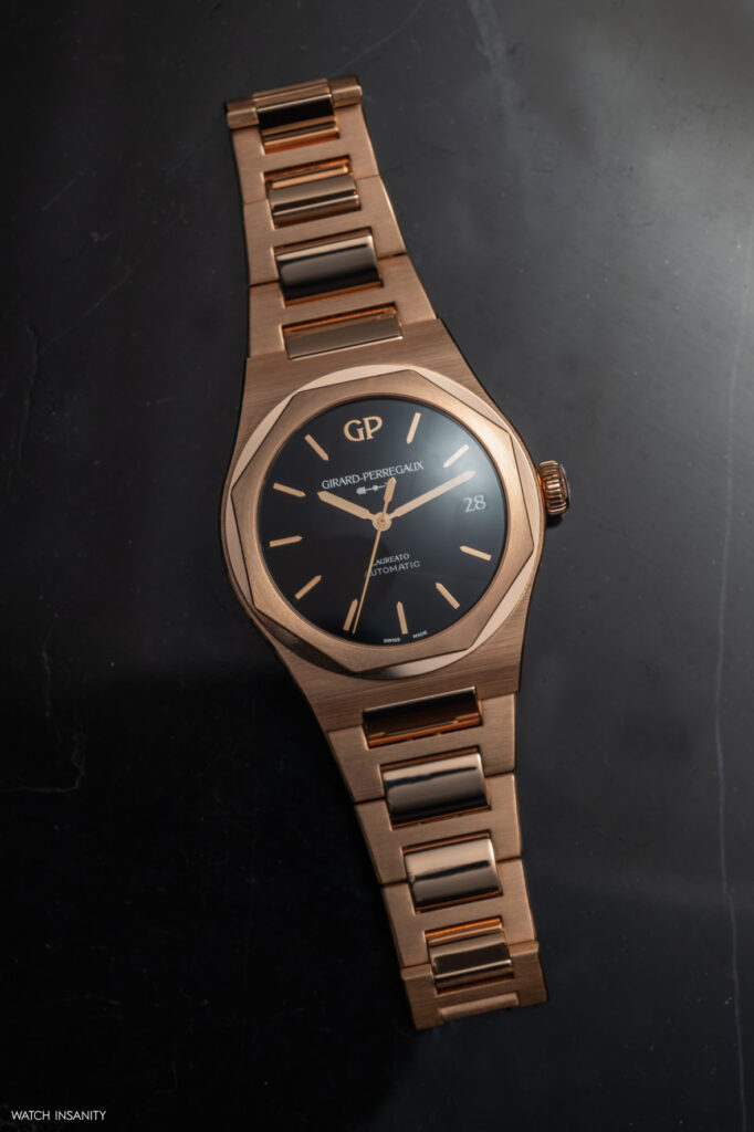 Girard-Perregaux Laureato 42 mm Pink Gold & Onyx