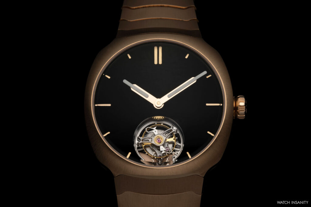 H. Moser & Cie: Streamliner Tourbillon Vantablack® 