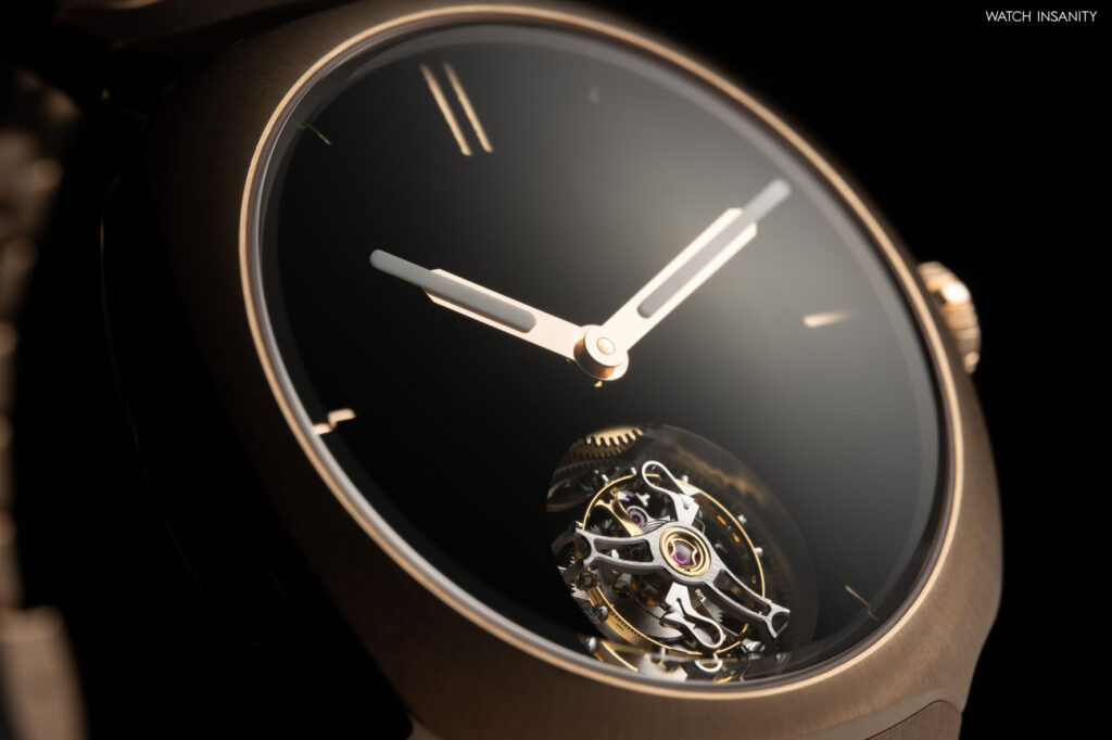 H. Moser & Cie: Streamliner Tourbillon Vantablack® 