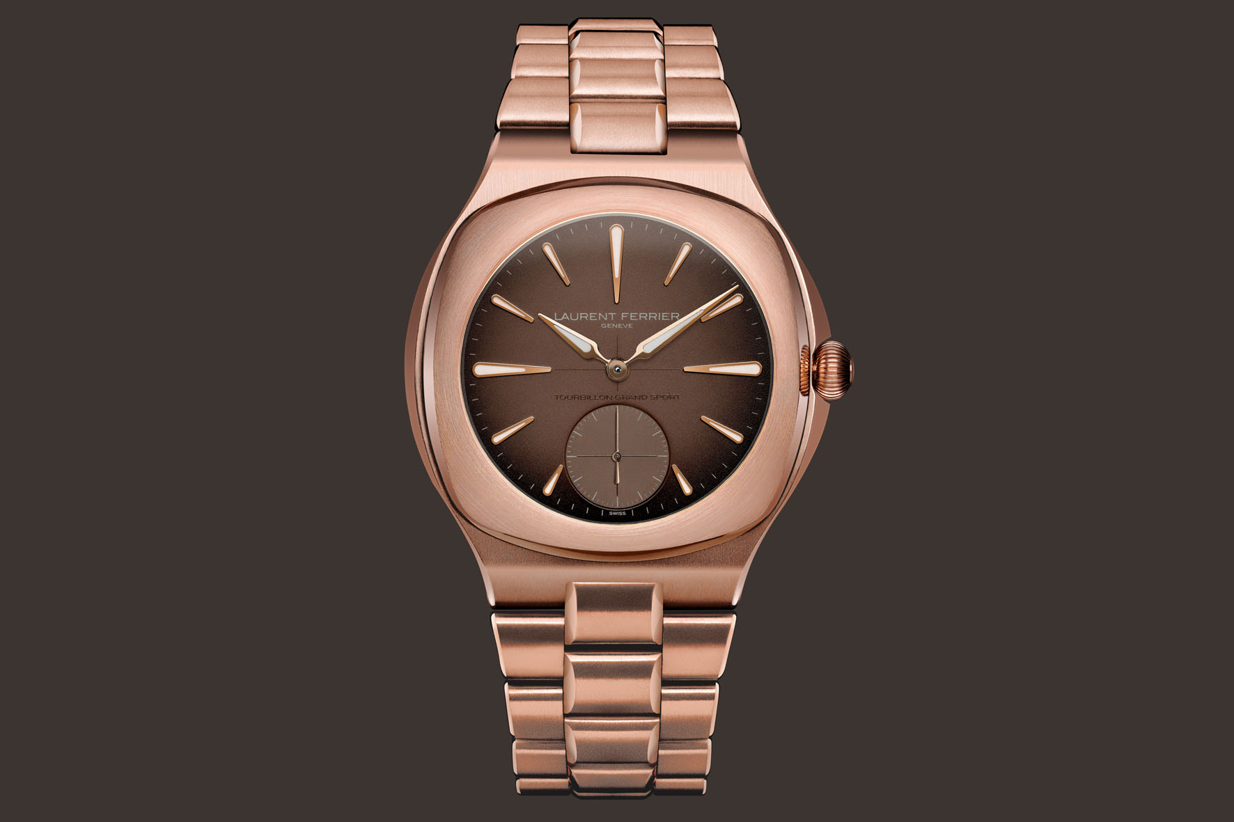 Orologio Fallen Fruits Ltd Vogel Song, marrone