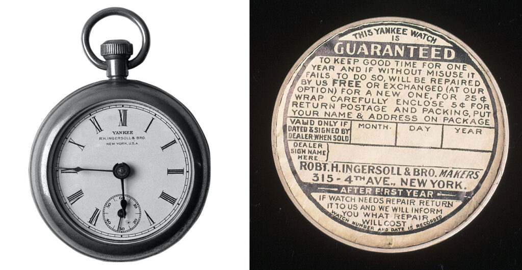 “The Watch that made the Dollar Famous.” No watch in history had sold as well as the Yankee Dollar Watch.
