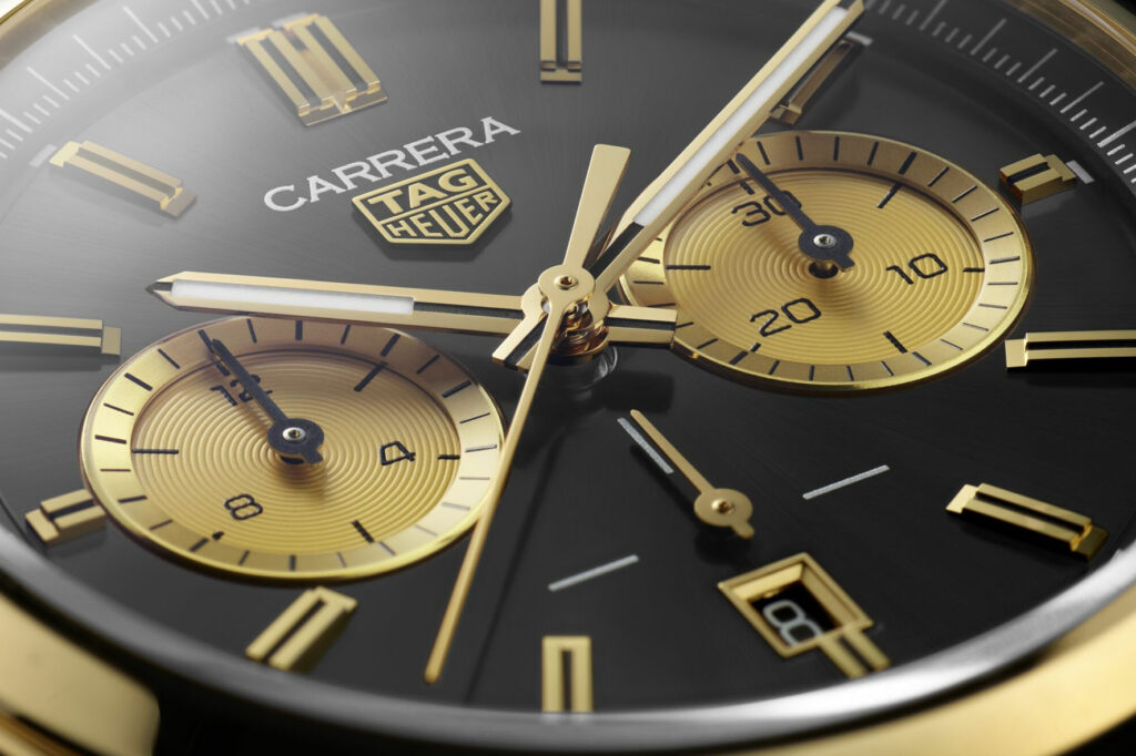 TAG Heuer: Carrera Chronograph Yellow Gold