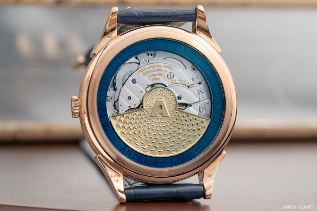 Andersen Genève Jumping Hours 40th Anniversary Gold