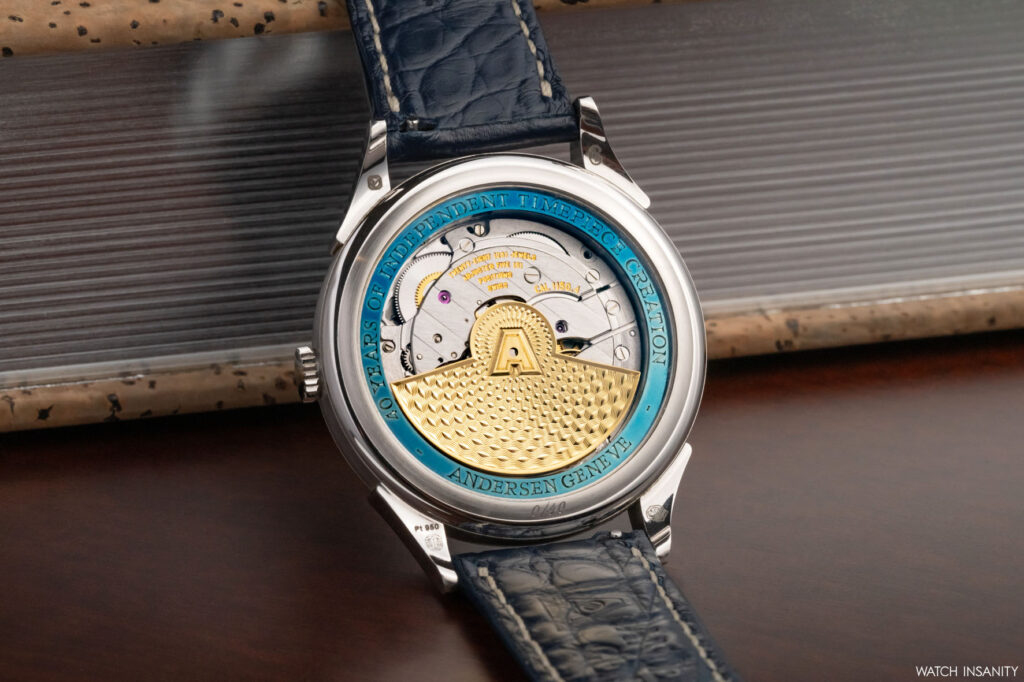 Andersen Genève Jumping Hours 40th Anniversary Platinum