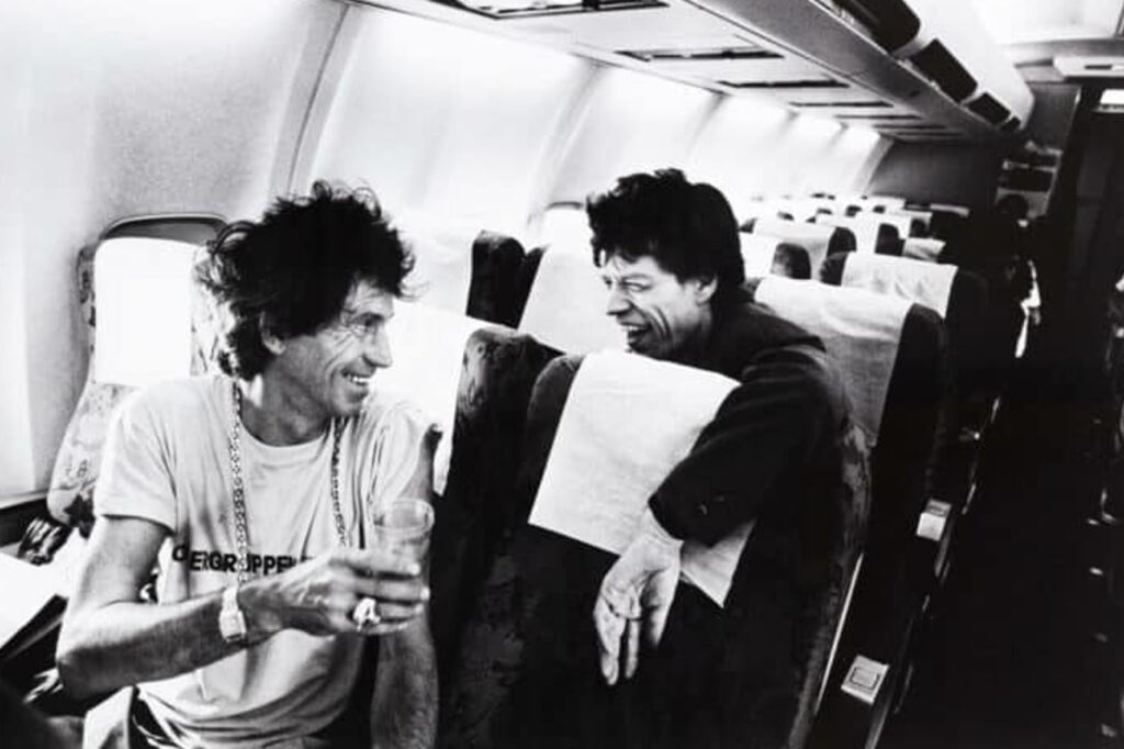 Mick Jagger & Keith Richards