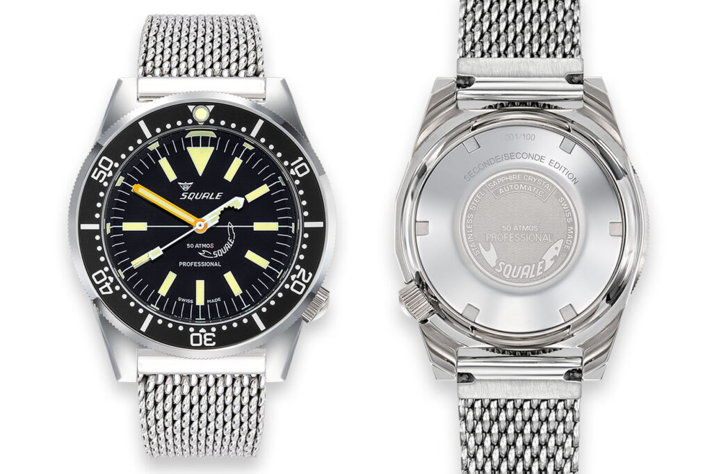 Seconde/Seconde/ X Squale: 1521 Watch Your Hand