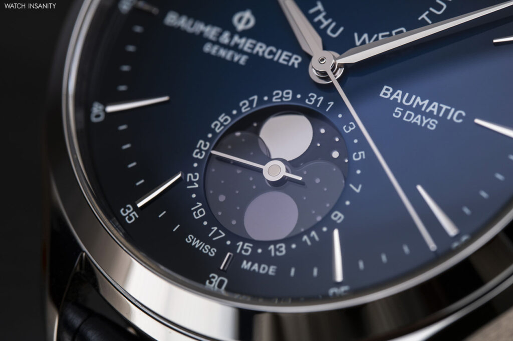 Baume & Mercier Clifton Automatic, Moon Phase, Date