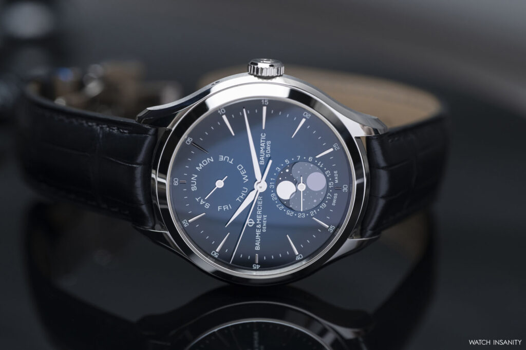 Baume & Mercier Clifton Automatic, Moon Phase, Date