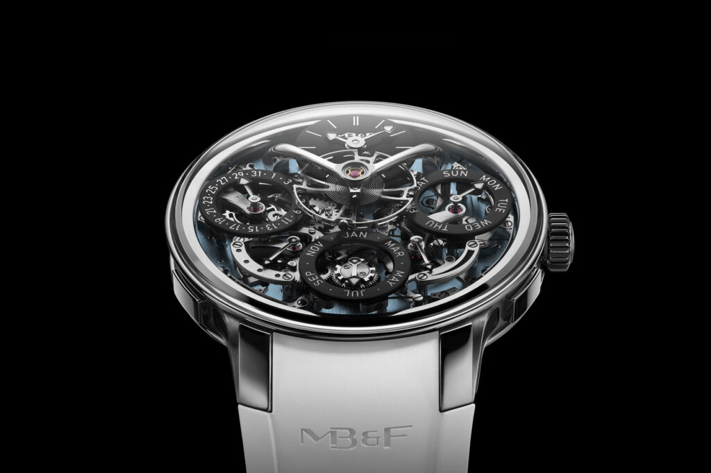 MB&F: LM Perpetual EVO Blue TI