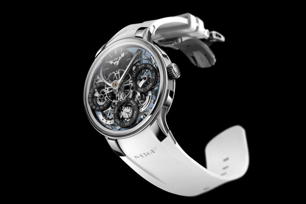 MB&F: LM Perpetual EVO Blue TI