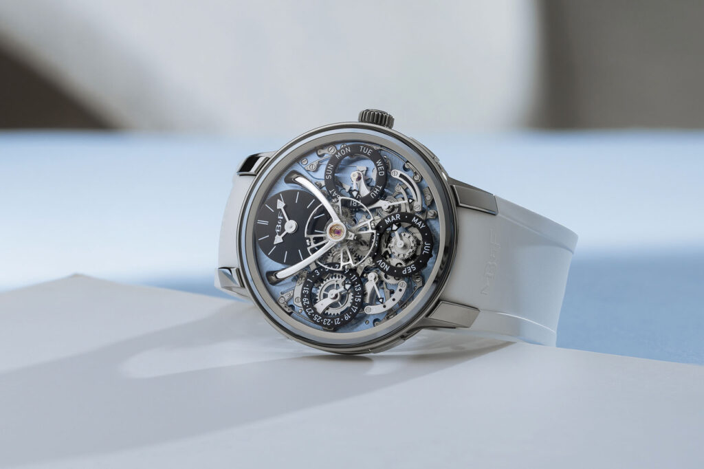 MB&F: LM Perpetual EVO Blue TI