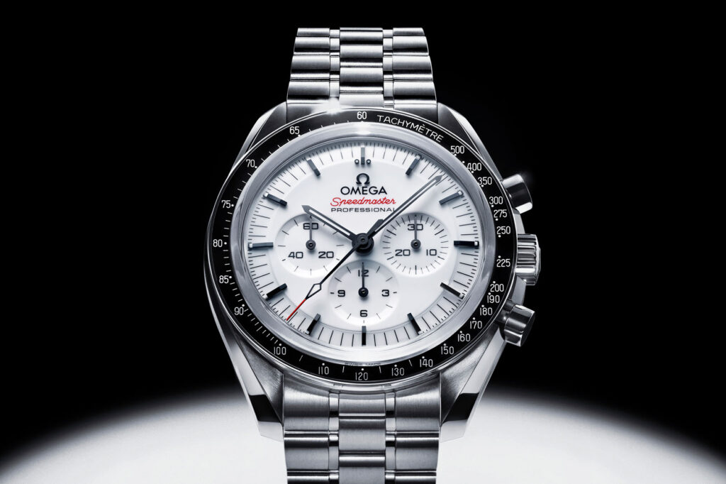 Omega Speedmaster Moonwatch Lacquered White Dial