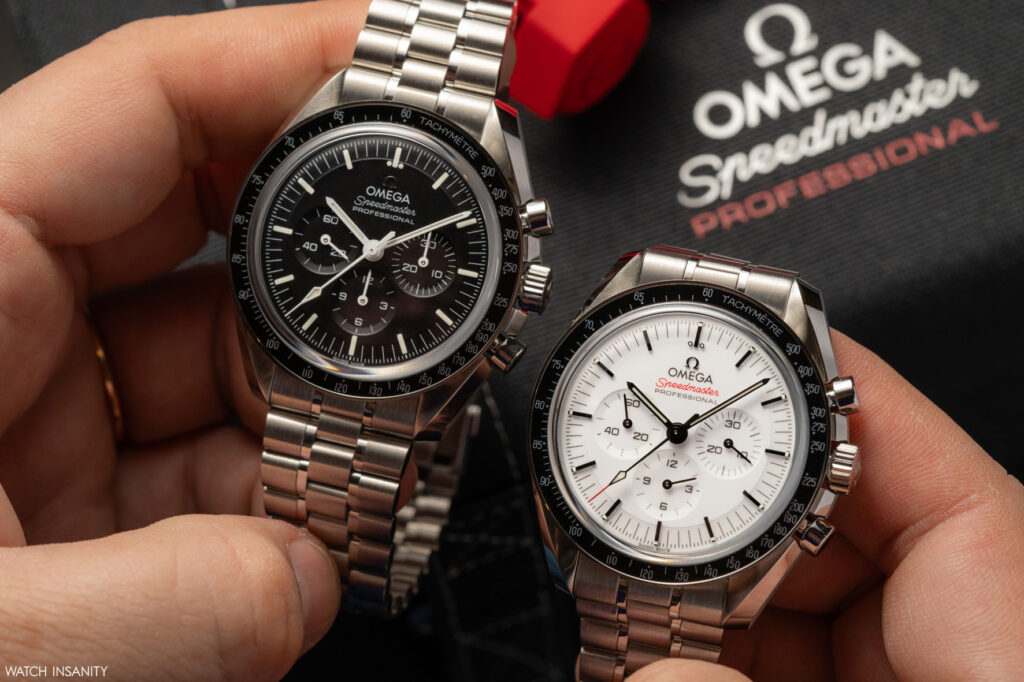 Omega Speedmaster Moonwatch White Dial