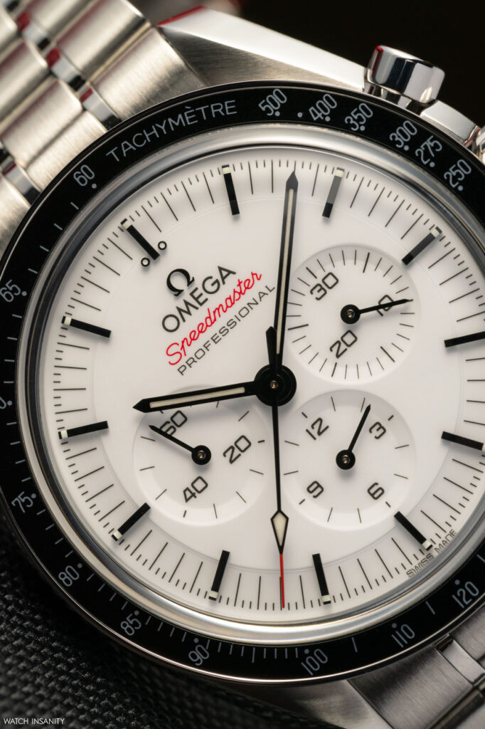 Omega Speedmaster Moonwatch White Dial