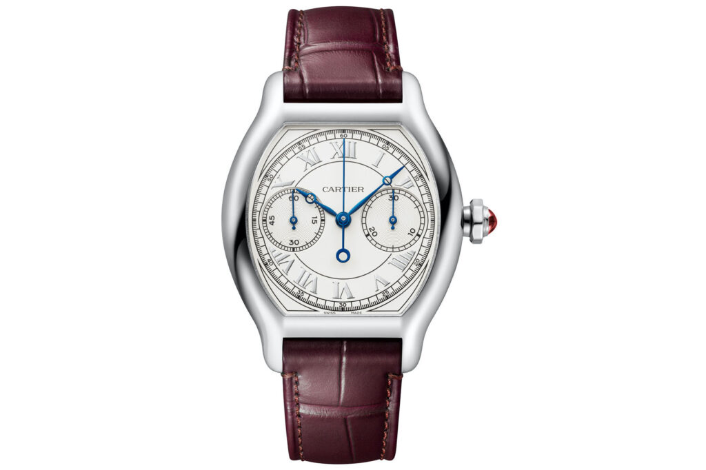 Cartier Privé Tortue Monopussoir Chronograph Platinum