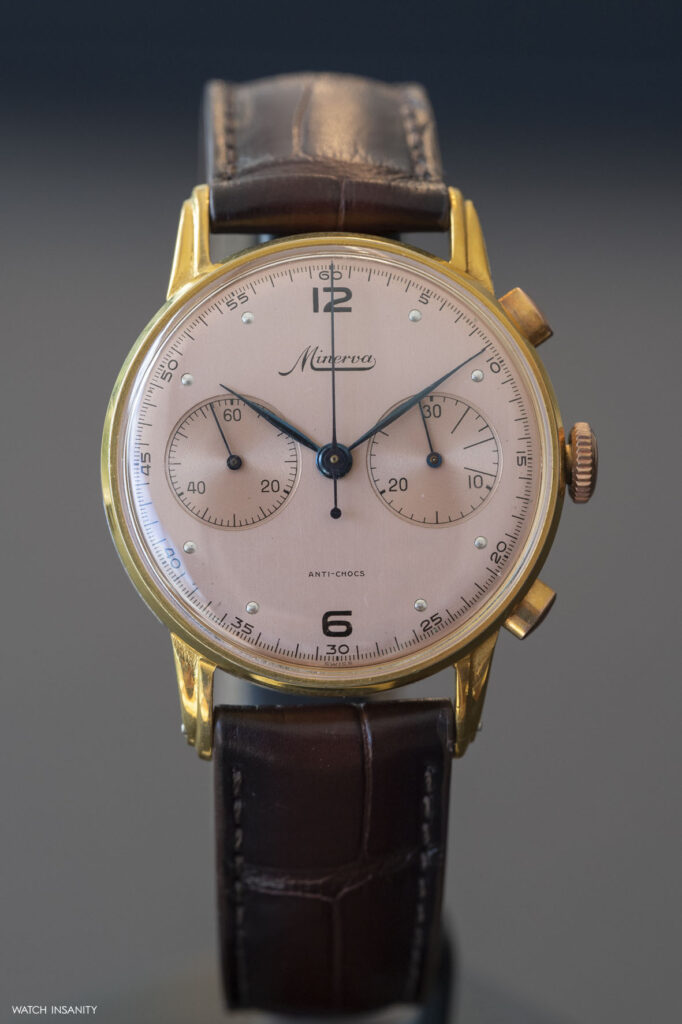 Minerva Wrist Chronograph | Cal.13-20 – Circa 1950