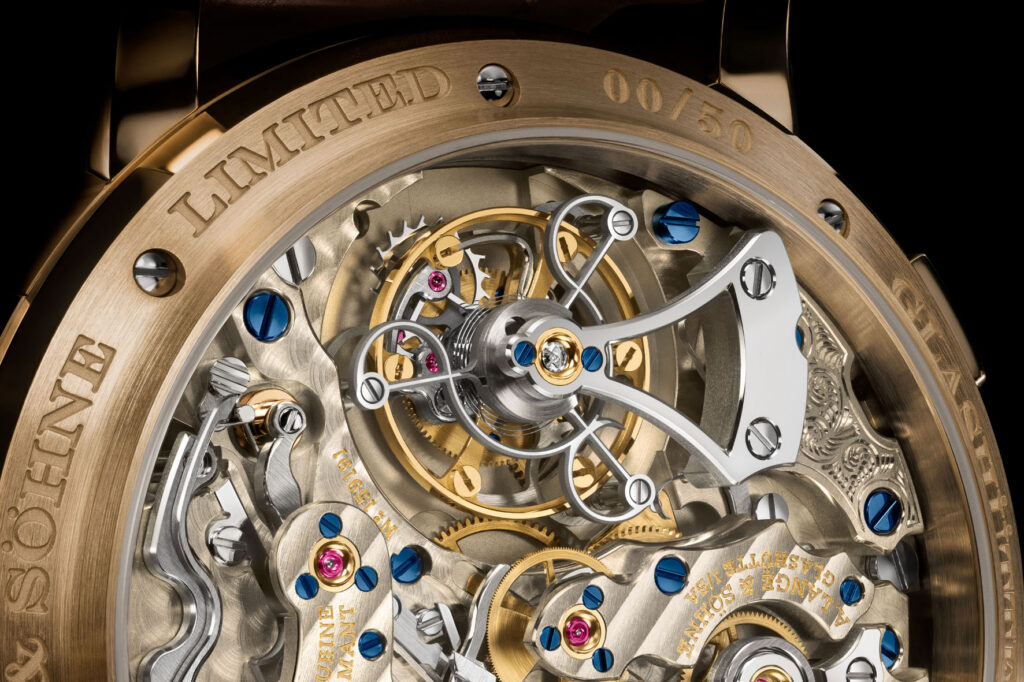 A. Lange & Söhne Datograph Perpetual Tourbillon Honeygold Lumen