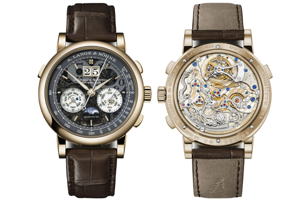 A. Lange & Söhne Datograph Perpetual Tourbillon Honeygold Lumen