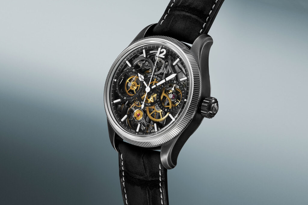 1858 Unveiled Secret Minerva Monopusher Chronograph 