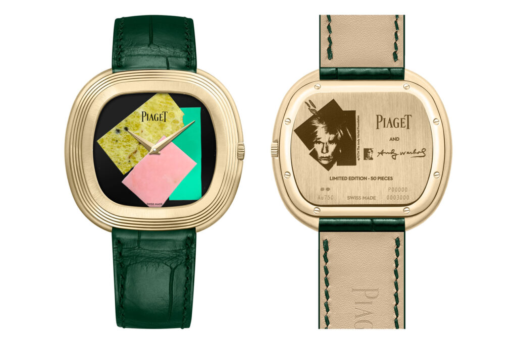 Piaget The Andy Warhol Watch “Collage”