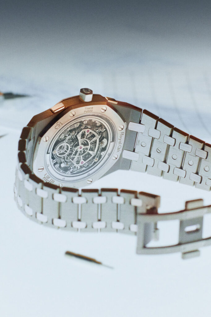 Audemars Piguet Royal Oak Jumbo Extra-Thin Selfwinding Flying Tourbillon Chronograph RD#5 150th Anniversary