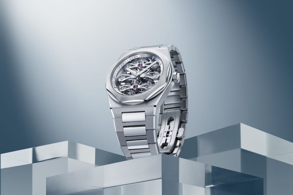 Girard-Perregaux Laureato Three Gold Bridges