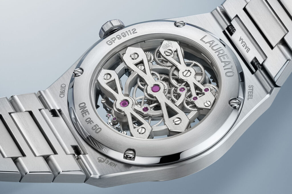 Girard-Perregaux Laureato Three Gold Bridges