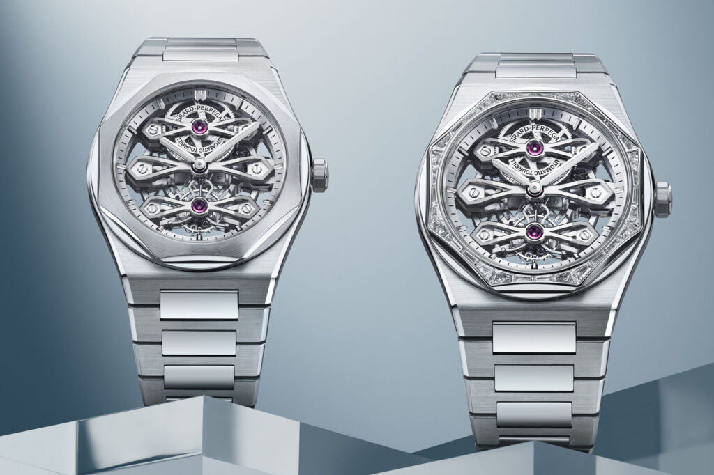 Girard-Perregaux Laureato Three Gold Bridges
