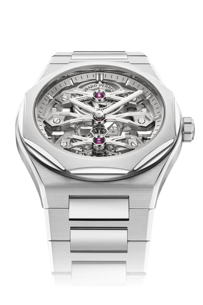 Girard-Perregaux Laureato Three Gold Bridges