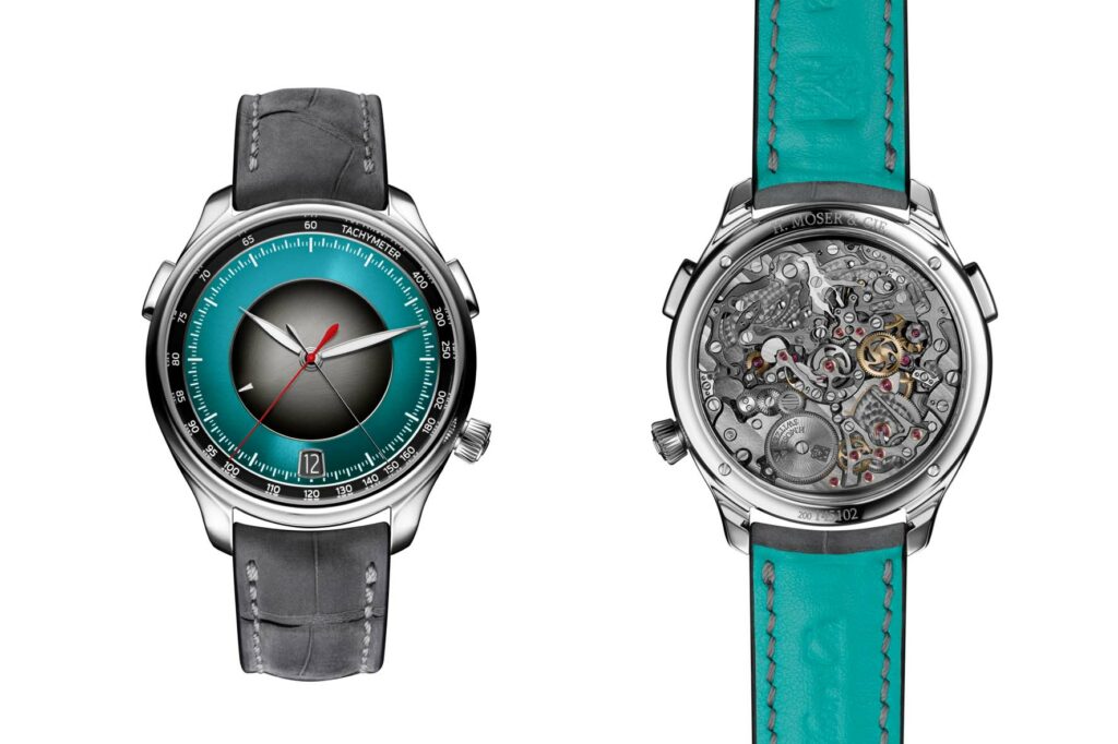 H. Moser Endeavour Flyback Chronograph Dual Time Date