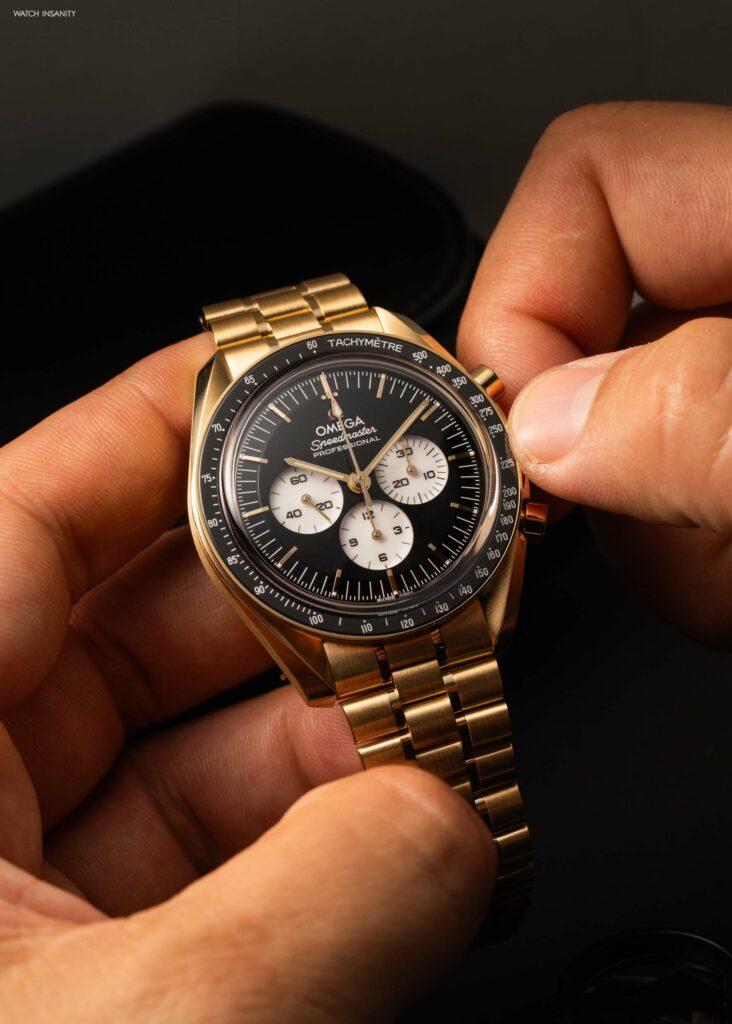 Omega Speedmaster Moonwatch Moonshine 18K